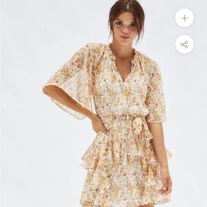 MINK PINK - ESTA RAGLAN SLEEVE MINIDRESS